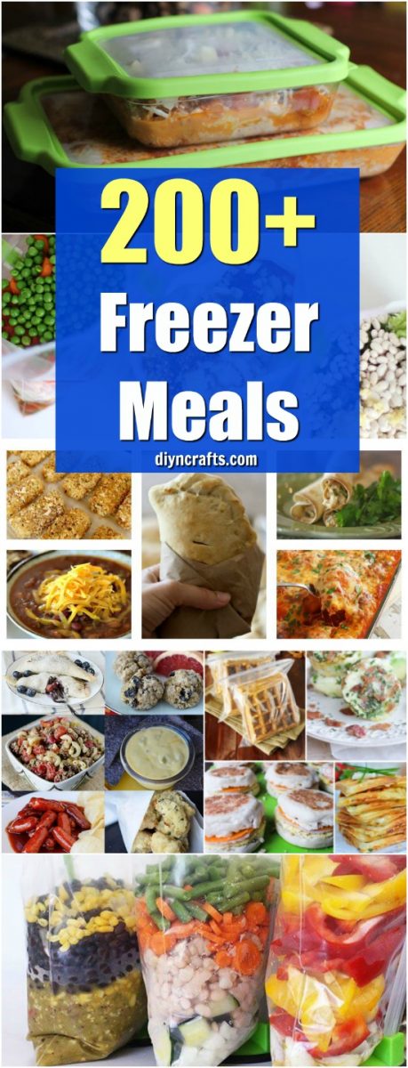 200+ Easy To Make Freezer Meals That Save You Time And Money - DIY & Crafts