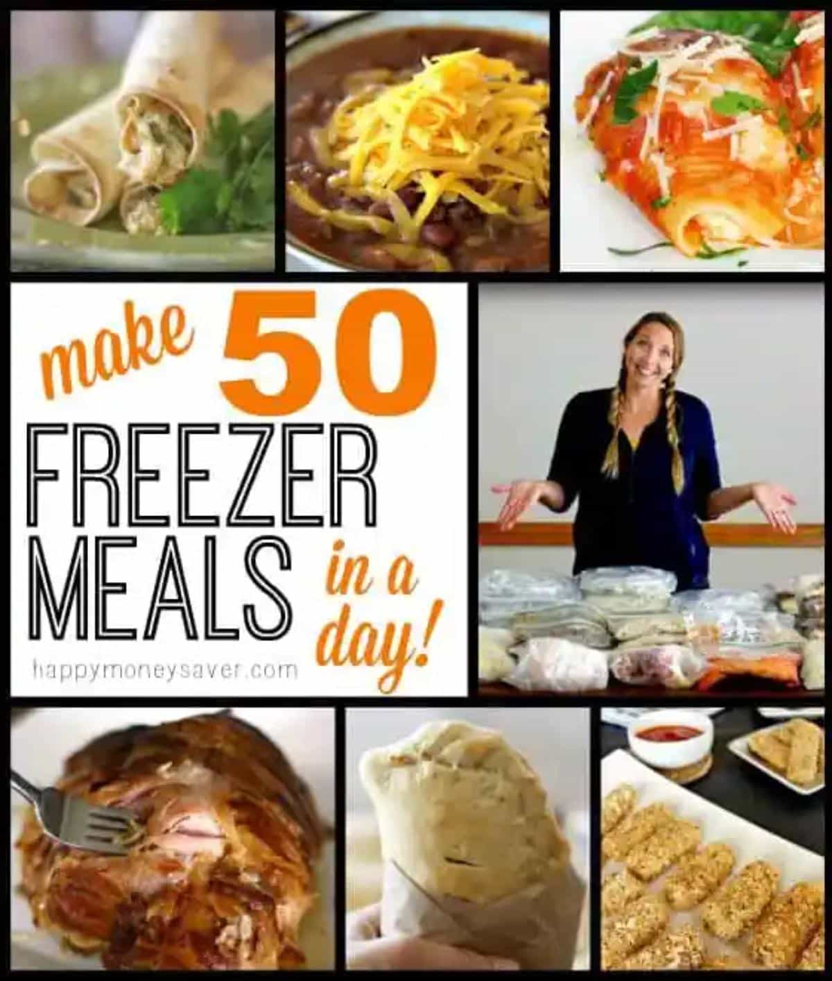 50 Dinner Freezer Meals