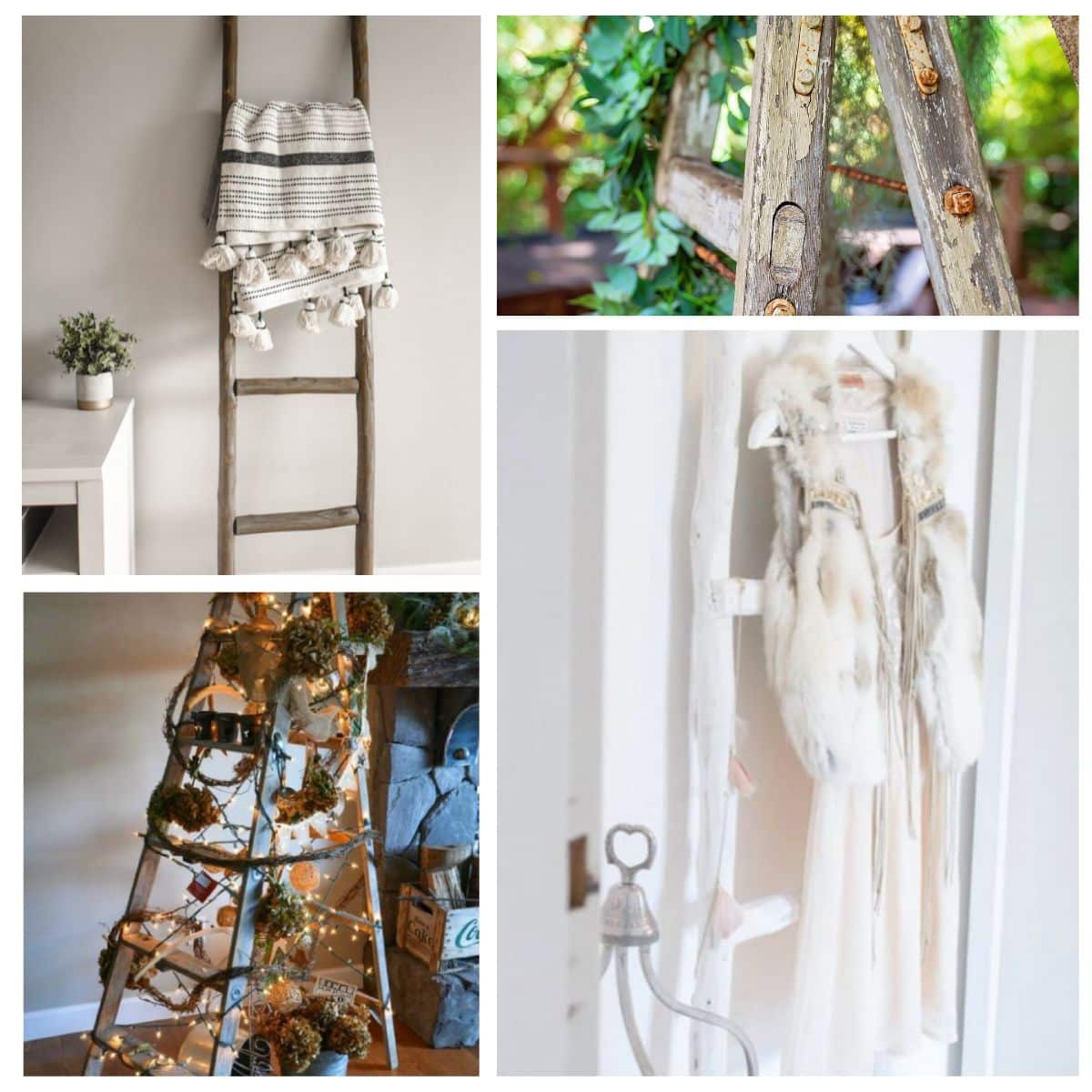 20 Creative Shabby Chic Ladder Wedding Decoration Ideas -  Elegantweddinginvites.com Blog
