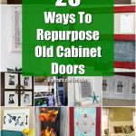 25 Diy Projects Made From Old Cabinet Doors It S Time To