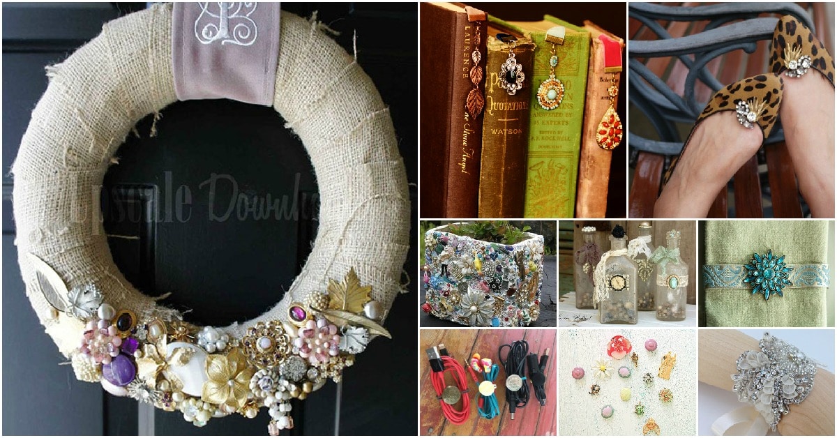 jewelry repurpose ways creative crafts repurposed diy