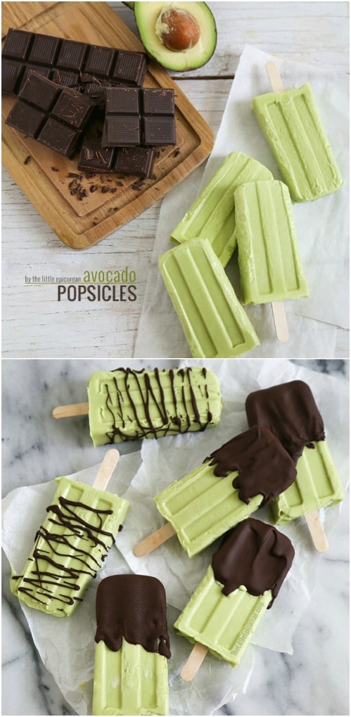 Delicious And Healthy Homemade Avocado Popsicles