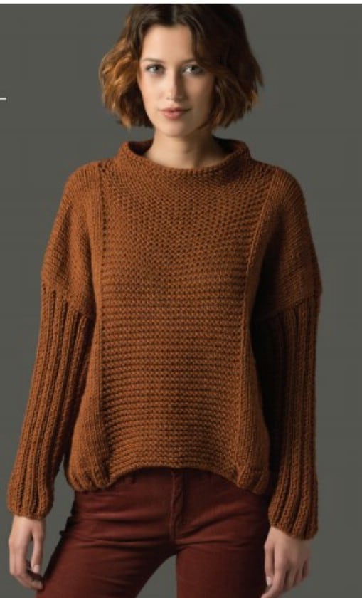 Four Rectangle Basic Pullover