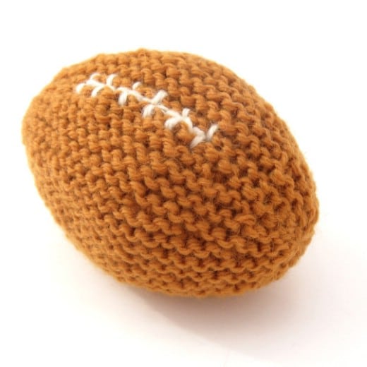Baby’s First Football – Crochet Project