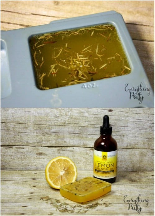Handmade Lemon And Rosemary Soap
