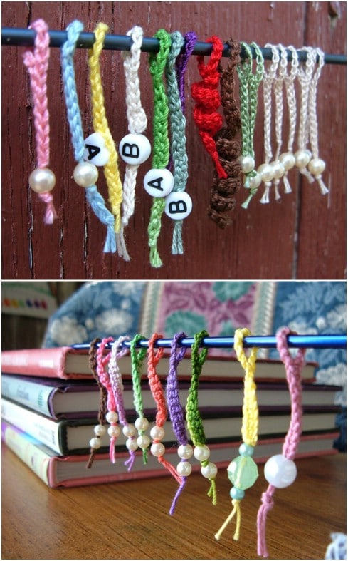 Crocheted Knitting Stitch Markers