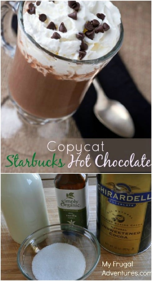 Quick And Easy Starbucks Hot Chocolate Copycat