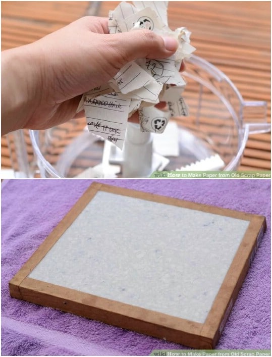 DIY Recycled Paper