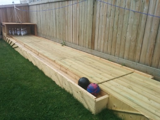 How to Build Your Own Backyard Bowling Alley