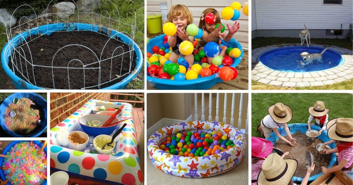 dominere kapok Overholdelse af 20 Brilliantly Creative Ways To Repurpose Those Old Kiddie Pools