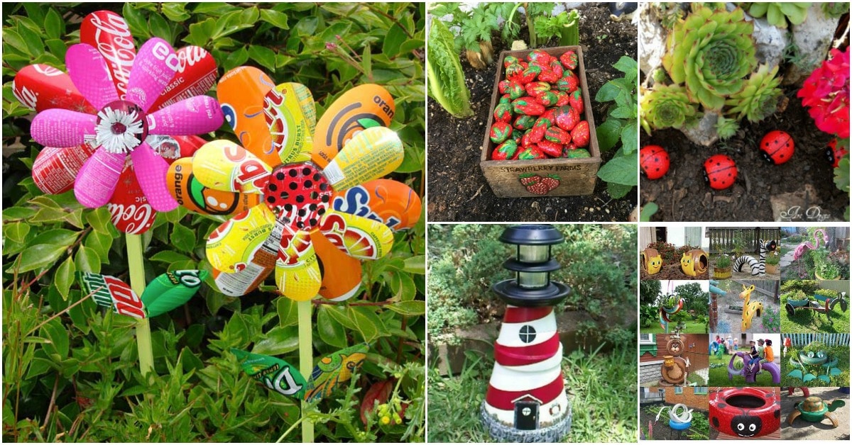 30 Adorable Garden Decorations To Add Whimsical Style To Your Lawn ...