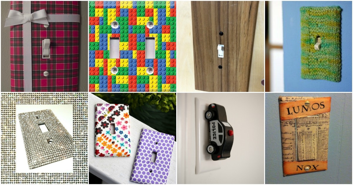 30 Fantastic And Fun Ways To Decorate Your Switch Plate Covers