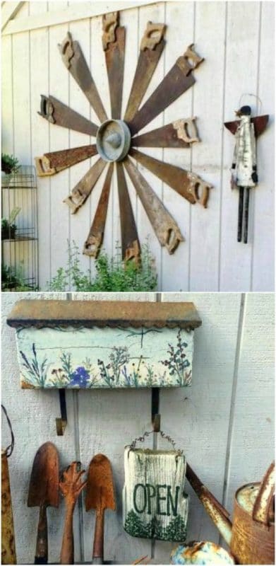 Rustic Garden Tools 25 Rustic Repurposing Ideas To Make Good Use Of Old Gardening Tools