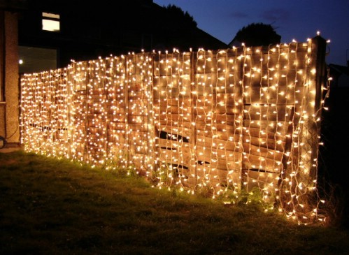 Outdoor Garden Curtain Lights