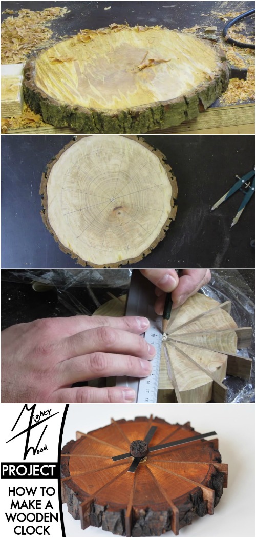 Gorgeously Rustic Project: How to Make This Nature Inspired Clock
