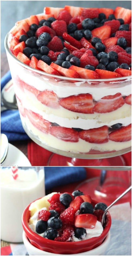 Layered Grocery Store Cake Trifle