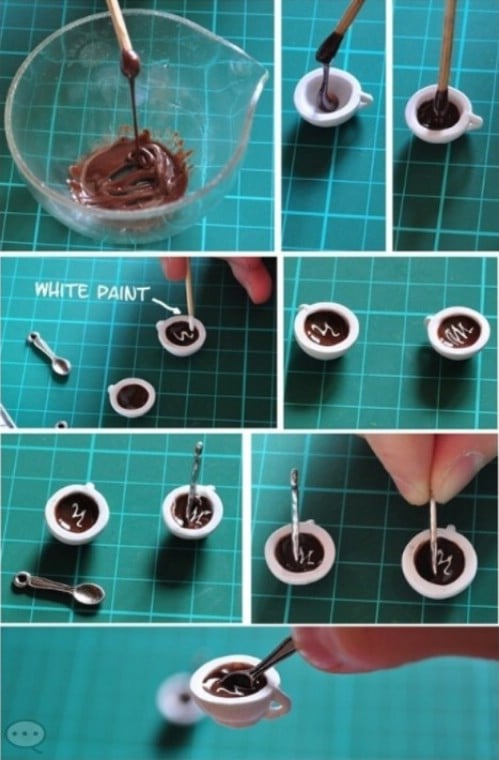 DIY Tiny Cup Of Coffee
