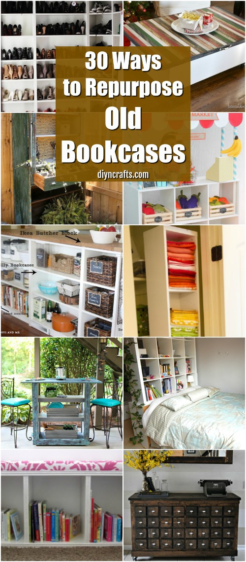 30 Genius Ideas For Repurposing Old Bookcases Into Exciting New Things Diy Crafts
