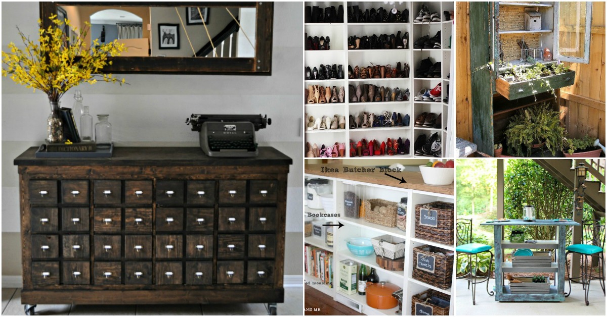 30 Genius Ideas For Repurposing Old Bookcases Into Exciting New