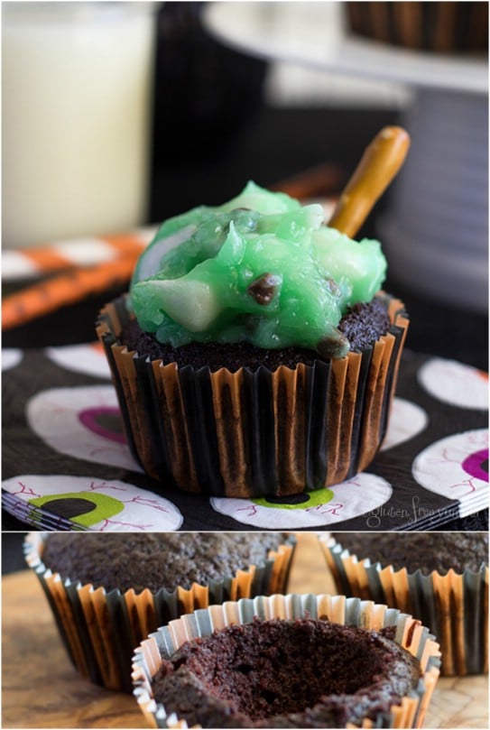 Witch’s Brew Cupcakes – Gluten Free Recipe!