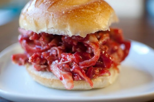 Delicious Pulled Turkey With Cranberry Barbecue Sauce
