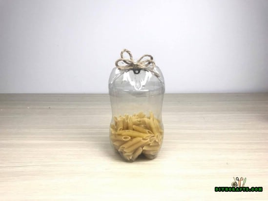 Pasta Container - 5 Creative DIY Projects for Upcycling Your Plastic Bottles {Video Tutorial}