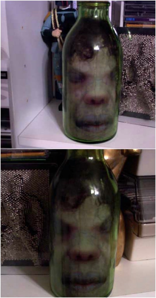 Creepy Head In A Jar