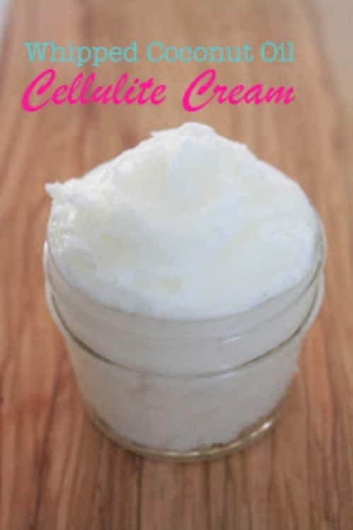 Lemon And Peppermint Coconut Oil Cellulite Cream