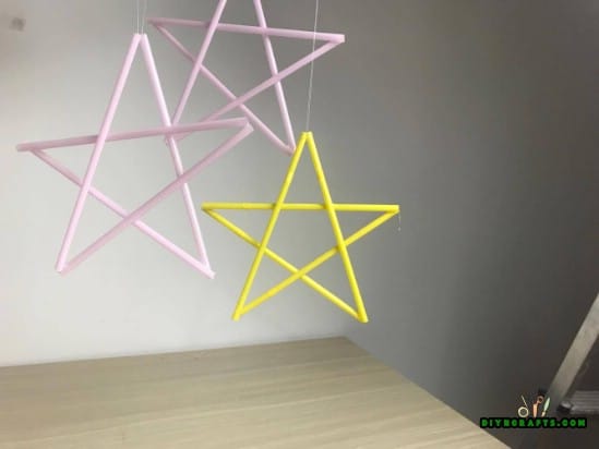 Hanging Stars - 5 Amazing Straw Projects In Just 4 Minutes