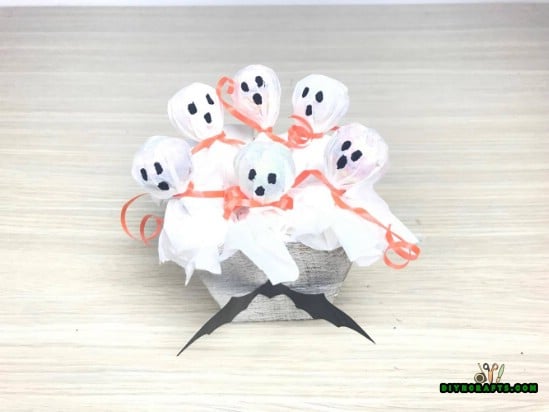 Ghost Popsicles - How to Make 5 Spooky Halloween Decorations Out of Simple, Cheap Supplies