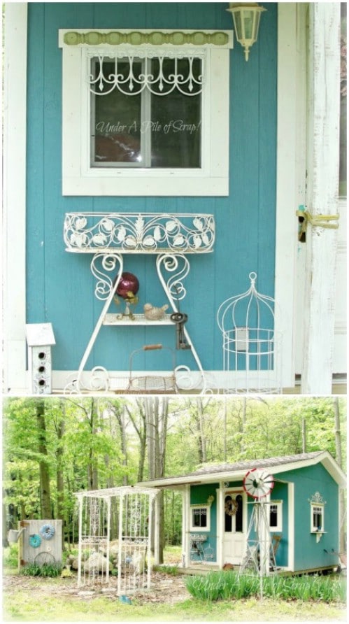 Use teal for exteriors, not just interiors.