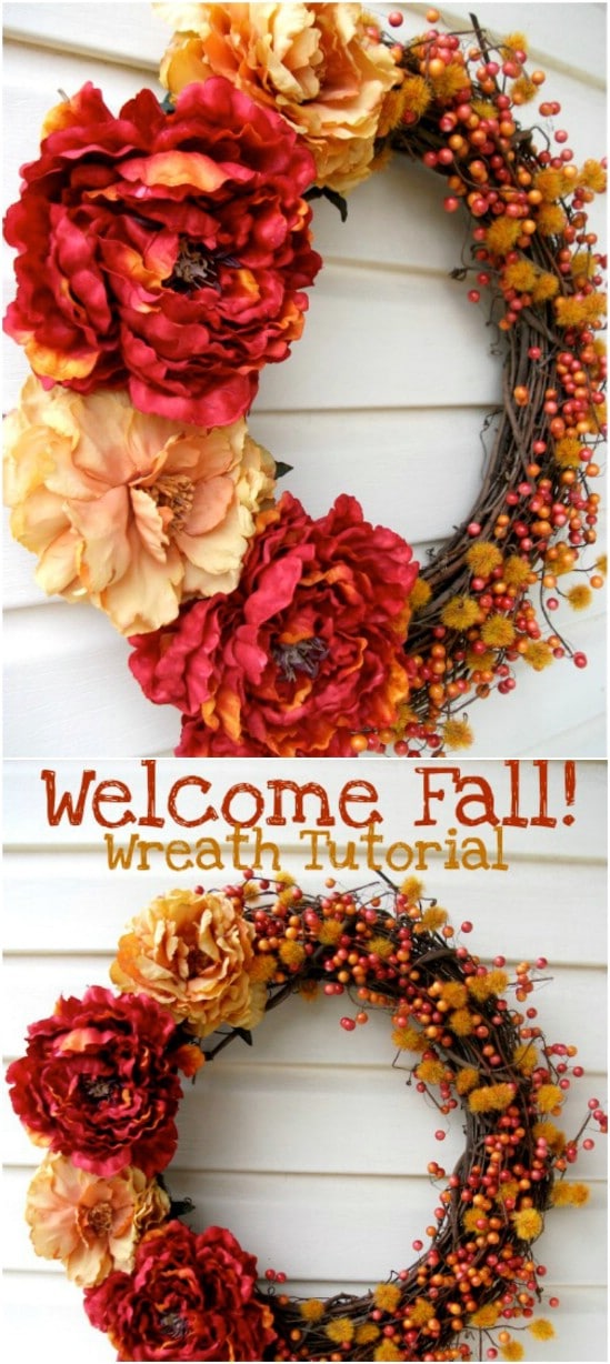 Quick And Simple Fall Wreath