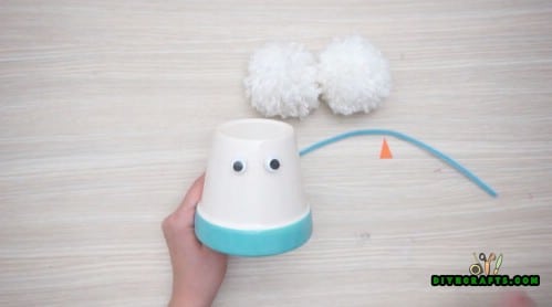 Earmuff Snowman - 5 Creative Snowman Crafts You Can DO In Under Three Minutes