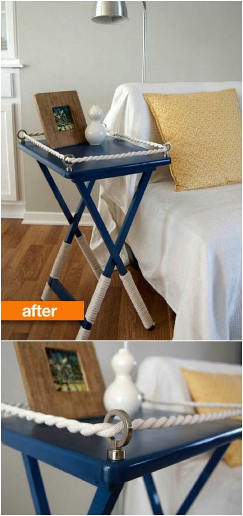 Nautical Accent Table
