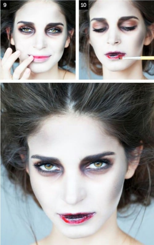 Zombie Bride Makeup