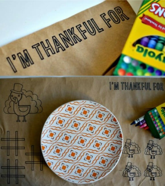 DIY Placemats For Kids