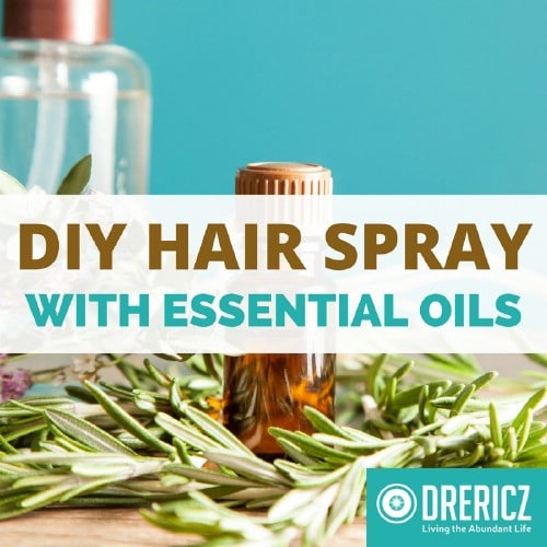 All Natural Essential Oil Hair Spray