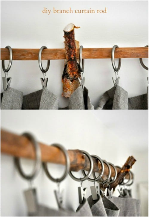 Rustic Brand Curtain Rods And Rings