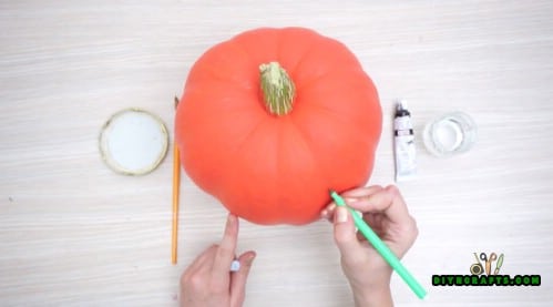 Painted Pumpkin Tutorial