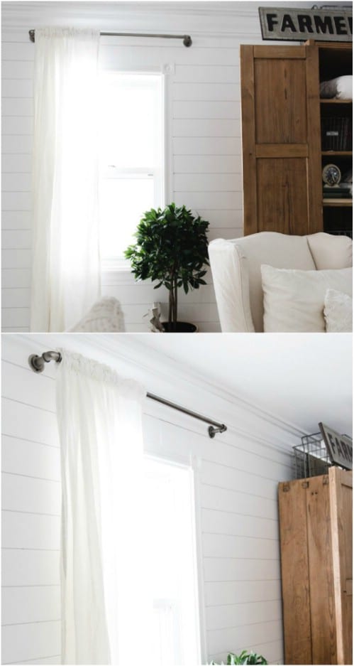 Industrial Farmhouse Pipe Curtain Rods