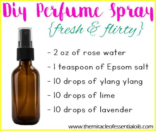 Essential Oil Perfume Spray