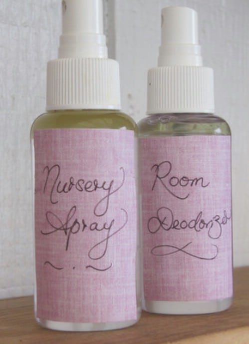 Homemade Deodorizing Room Spray