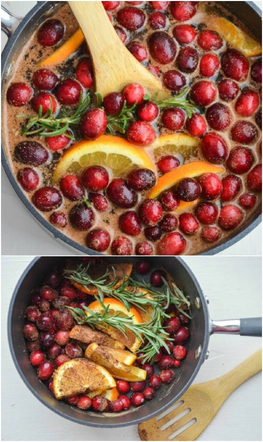 Homemade Cinnamon And Cranberry Simmering Potpourri