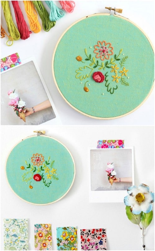 Sweet Posies Embroidery Pattern