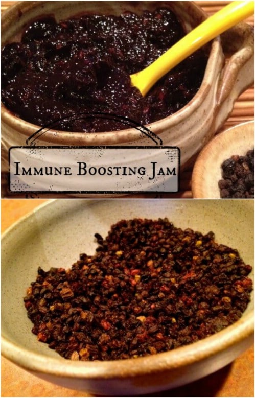 Immune Boosting Elderberry Jam