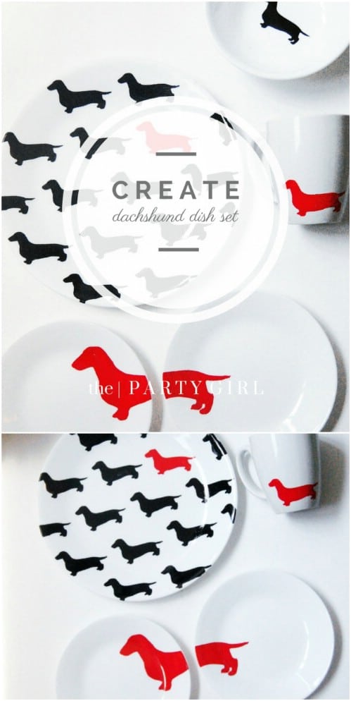 Kate Spade Inspired Plates
