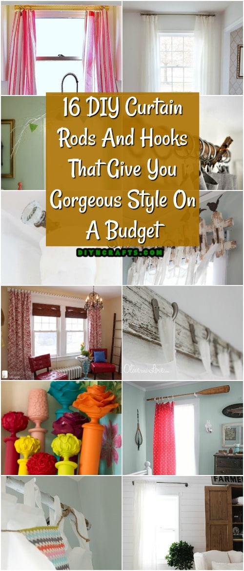 16 Diy Curtain Rods And Hooks That Give You Gorgeous Style On A Budget Diy Crafts,How To Pick An Area Rug Design