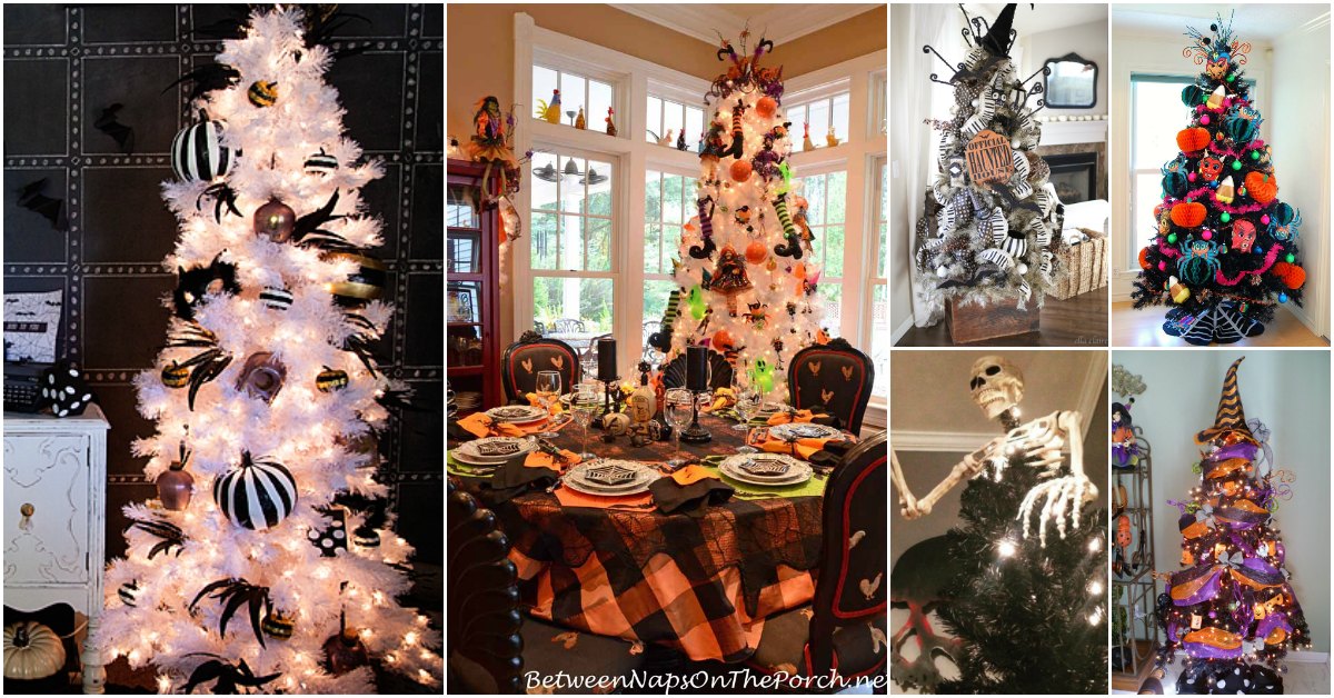 Halloween Trees – 15 Fun And Creative Ways To Prepare and Decorate - DIY &amp;  Crafts