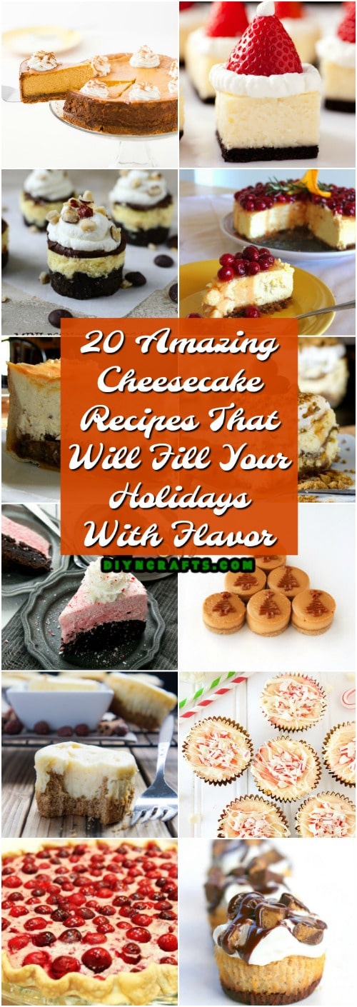 20 Amazing Cheesecake Recipes That Will Fill Your Holidays With Flavor