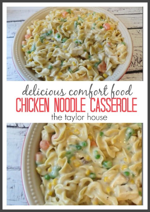 Wholesome Chicken Noodle Casserole